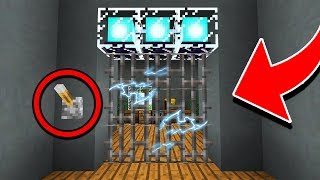 How to Build a WORKING ELECTRIC DOOR in Minecraft NO MODS [upl. by Anrat]