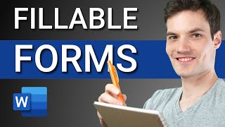 How to make Fillable Form in Microsoft Word [upl. by Bruyn]