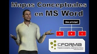 Cómo hacer Mapas Conceptuales en Word [upl. by Ittap]