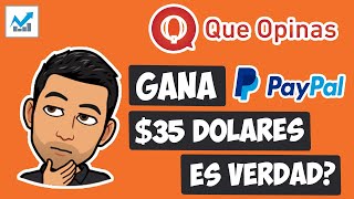 🤫 queopinascom ¿Funciona o no funciona ¿Te pagan 💰 por responder encuestas [upl. by Riabuz57]