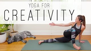 Yoga For Creativity  40Minute Yoga Practice [upl. by Lashonda79]