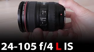 Canon EF 24105 f4 L IS review [upl. by Wiese]