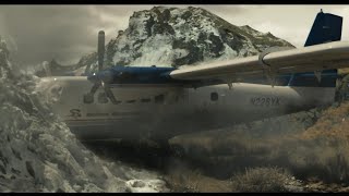 Greenland Plane Crash Scene  HD clip [upl. by Adnohsak]