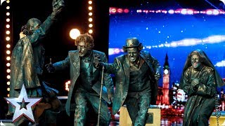 History comes to life on the BGT stage  Auditions  BGT 2019 [upl. by Fauver]