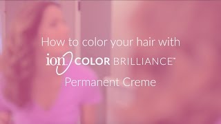 ion™ Color Brilliance™ Permanent Hair Color [upl. by Aneele]