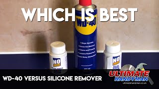 WD40 versus silicone remover [upl. by Porush617]