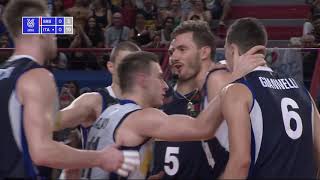 Qual Olimpica maschile Highlights Italia vs Serbia [upl. by Yolanda105]