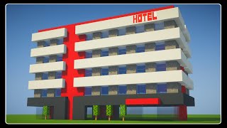 TUTO HOTEL DE LUXE  MINECRAFT Ep 2 [upl. by Silecara643]