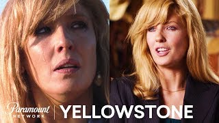 In Depth Look Kelly Reilly on Beth Dutton Holding Her Own  Yellowstone [upl. by Kciv]