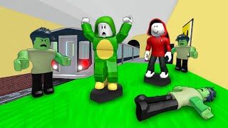 ESCAPE THE SUBWAY ZOMBIES  ROBLOX [upl. by Eade301]