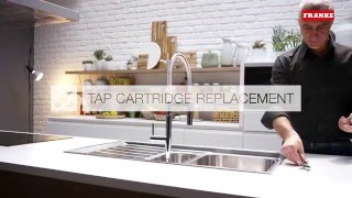 How to replace the cartridge of your Franke tap [upl. by Broida]