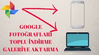 Google Fotoğraflar Galeriye Aktarma Toplu Bilgisayara İndirme [upl. by Kristan186]