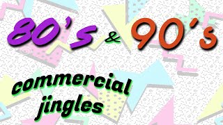 Best 80s amp 90s Commercial Jingles [upl. by Grube]