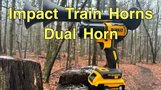 Impact Train Horns  Dual Horn [upl. by Gervais]