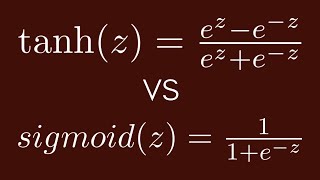 Tanh Vs Sigmoid Activation Functions in Neural Network [upl. by Ydnar564]