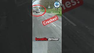 DUMB Driver Crashes Multiple Times [upl. by Inilahs]