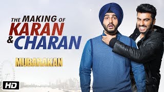 Making of KaranCharan  Mubarakan  Arjun Kapoor  Anees Bazmee [upl. by Hcra590]