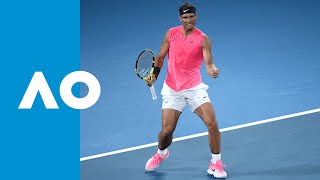 Rafael Nadal vs Nick Kyrgios  Match Highlights R4  Australian Open 2020 [upl. by Harbot]