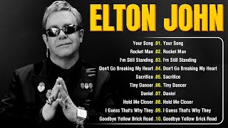 Elton John Ultimate Greatest Hits Playlist  Best Songs Collection Full Album [upl. by Haididej]