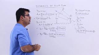 Bernoulli’s Equation Problem 2 [upl. by Anerbas]