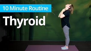 THYROID Yoga Exercises  10 Minute Daily Routines [upl. by Steere999]