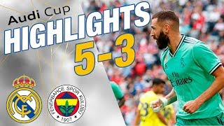 GOALS amp HIGHLIGHTS  Real Madrid 53 Fenerbahçe [upl. by Zingale621]