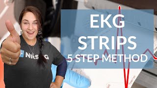 EKG like a BOSS Part 2  The 5 Step Method [upl. by Olenka]