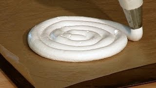 How To Pipe A Meringue [upl. by Eniale]