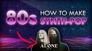 How to make 80S SYNTHWAVE POP  FL Studio [upl. by Oliver]