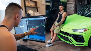 REAL Day In The Life as A Millionaire Day Trader [upl. by Inaffit423]