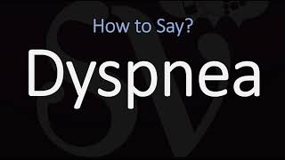 How to Pronounce Dyspnea CORRECTLY Meaning amp Pronunciation [upl. by Sproul824]