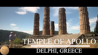 Temple of Apollo Delphi Greece  Oracle of Apollo  Omphalos  Rock of the Sibyl  4K [upl. by Alleber958]