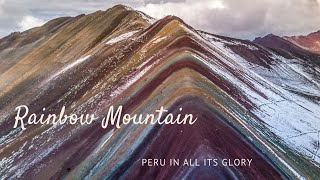 Rainbow Mountain with Apus Peru [upl. by Yssirhc]