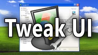 Tweak UI  Microsofts Official XP Customization Tool Overview amp Demo [upl. by Onez813]