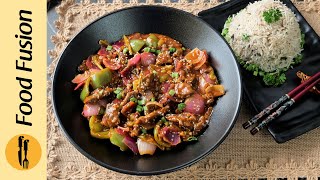 Stir Fry Beef Chilli Recipe By Food Fusion [upl. by Landau]