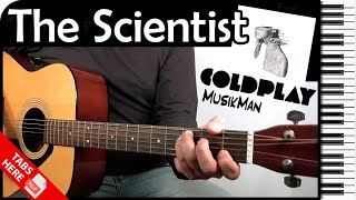 THE SCIENTIST 👨‍🔬🔬  Coldplay  GUITAR Cover  MusikMan N°059 [upl. by Bondon]