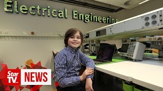 9yearold to become worlds youngest university graduate [upl. by Artemla]