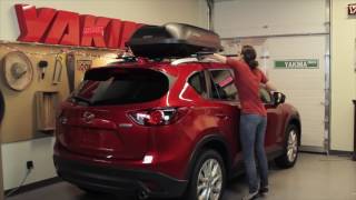 Yakima RocketBox Roof Box Demonstration [upl. by Beatrix]