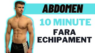 10 Minute de Exercitii pentru Abdomen  Intermediari  Avansati [upl. by Bonine]