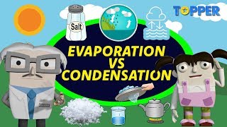 Evaporation and Condensation  Class 6th Chemistry [upl. by Valda514]