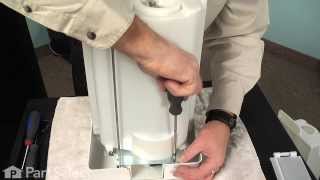 Refrigerator Repair  Replacing the Ice Bucket Frigidaire Part  241734001 [upl. by Dierdre]