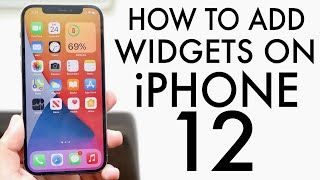 How To Add Widgets On iPhone 12 [upl. by Wendy]