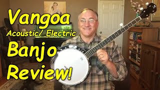 Vangoa AcousticElectric Banjo Review [upl. by Nitsuj]