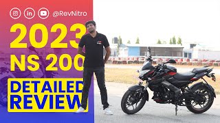 2023 Pulsar NS200 Tamil Review  RevNitro [upl. by Yarled]