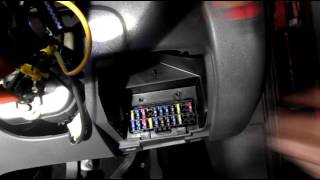 Where are the fuses located on a Ford Fiesta [upl. by Naol97]