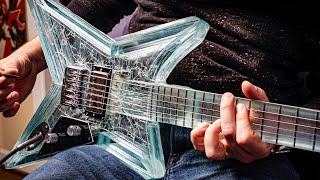 This Guitar is Made 100 of GLASS and Sounds BEAUTIFUL [upl. by Casady]