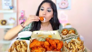 WINGSTOP MUKBANG YUM 😍 [upl. by Paige]