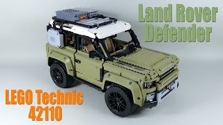 Designer Review Land Rover DEFENDER LEGO Technic 42110 [upl. by Randie]