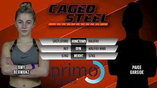 Caged Steel Contenders Amy Derwanz vs Paige Garside [upl. by Sielen28]