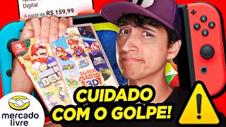 Alerta de golpe Comprar Contas Nintendo com jogos Primária Secundária Aluguel [upl. by Curley]